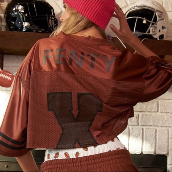 Savage X Fenty limited edition Super Bowl LVII cropped jersey size 3X. - Picture 3 of 6